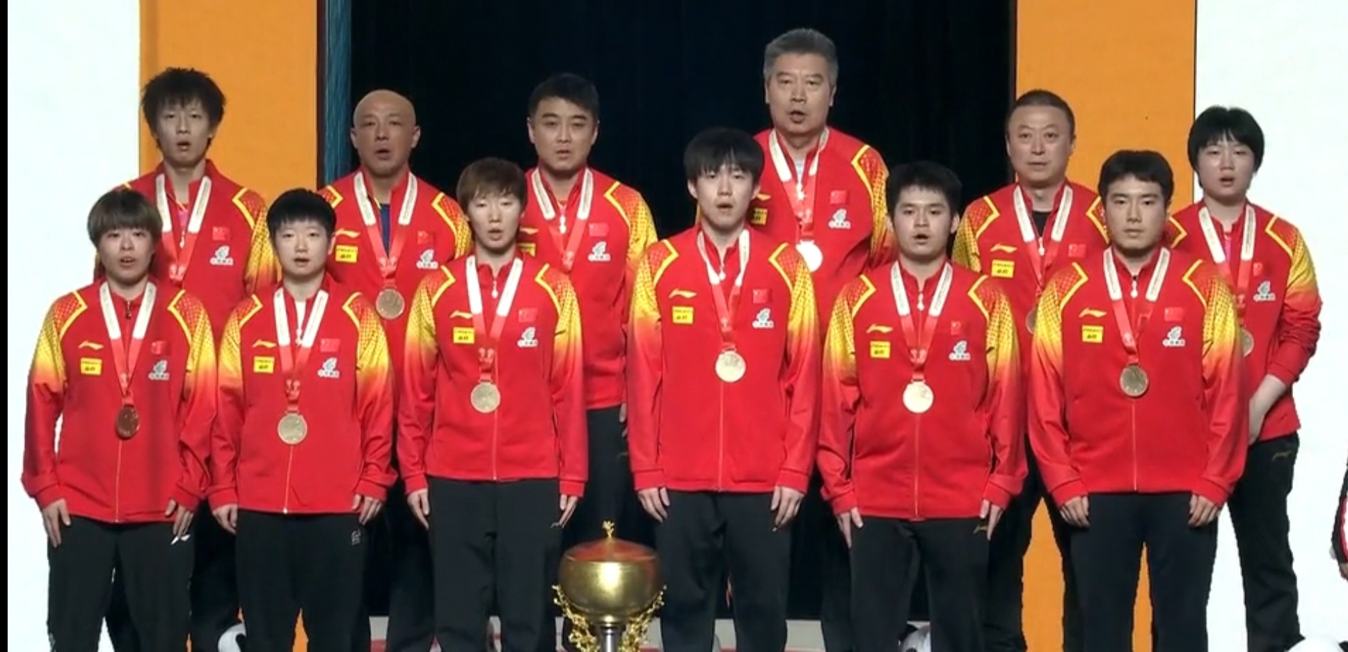 乒乓球比赛团队活力比赛，中国队三连冠的简单介绍